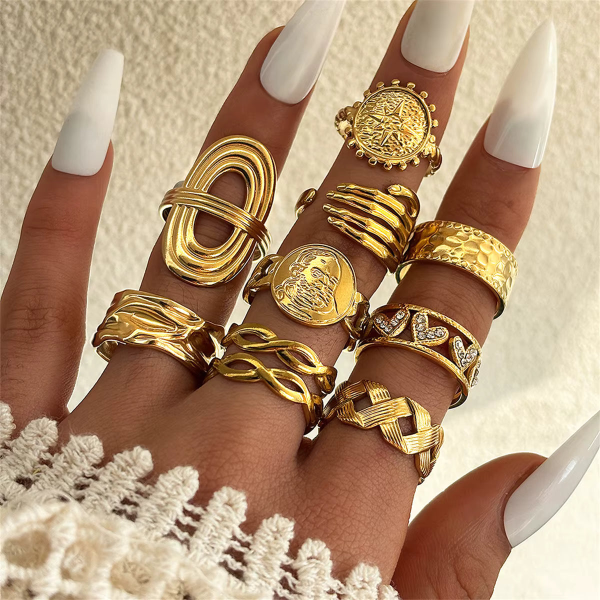 Set Anillo Hélix