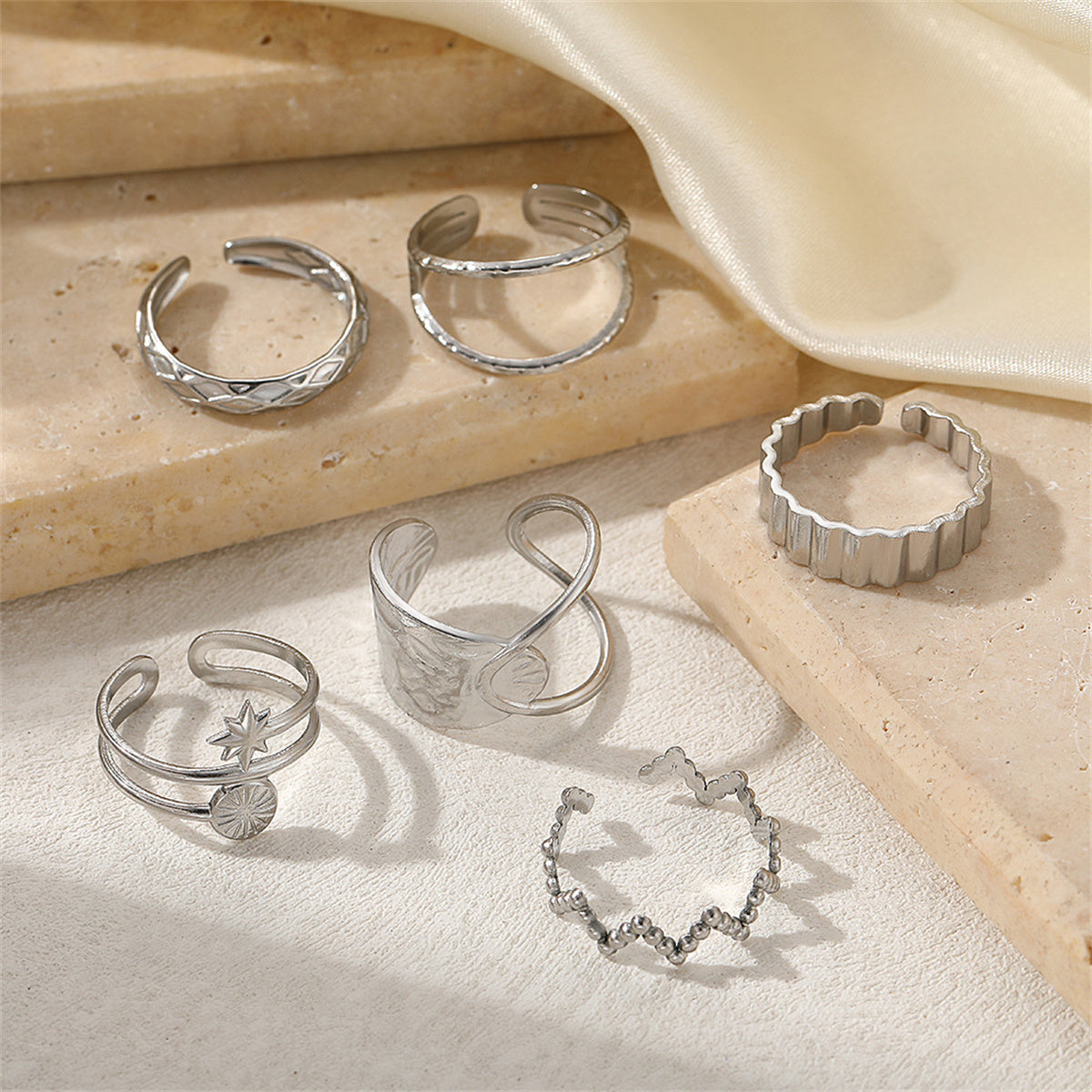 Set Anillo Prisma